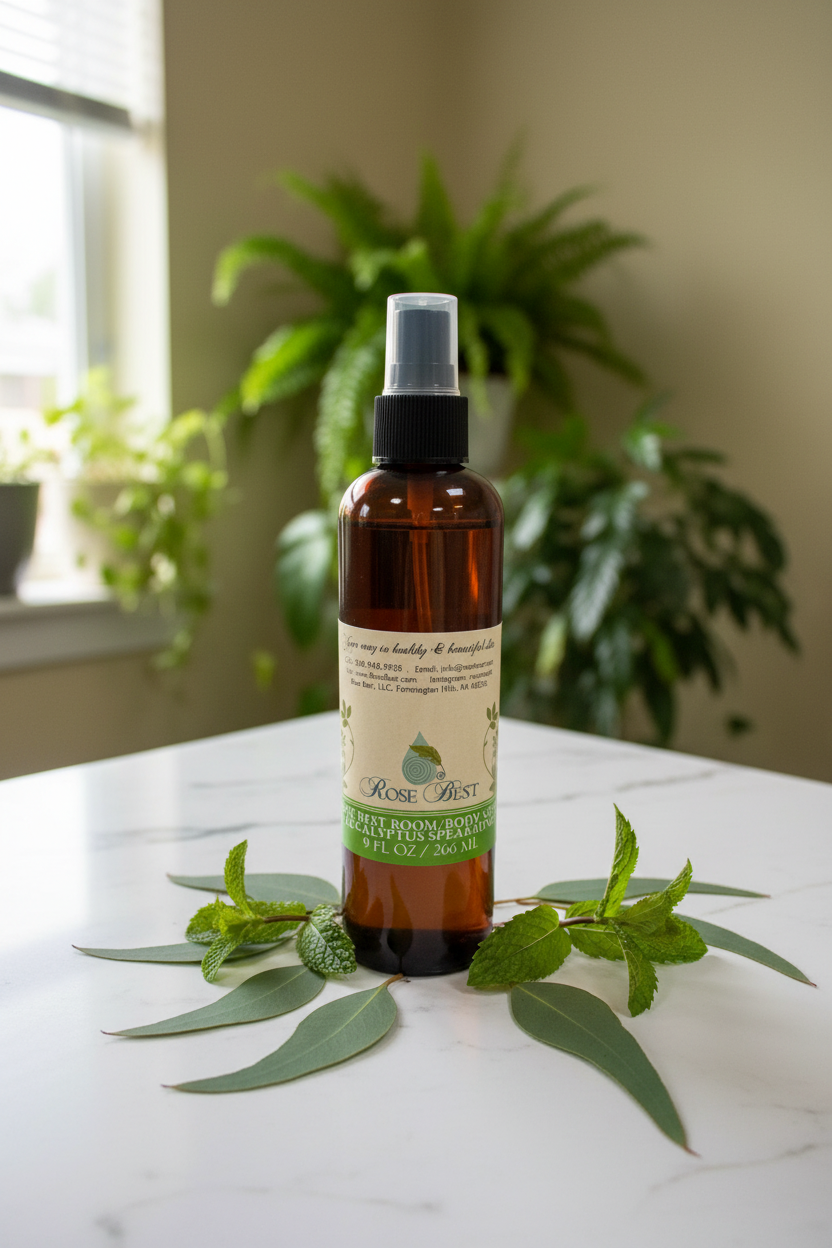 Eucalyptus Spearmint Room And Body Spray ( All Natural)