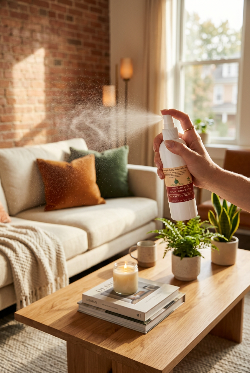 Cranberry Orange Room and Body Spray | Alcohol Free | Rose Best| Fall Collection
