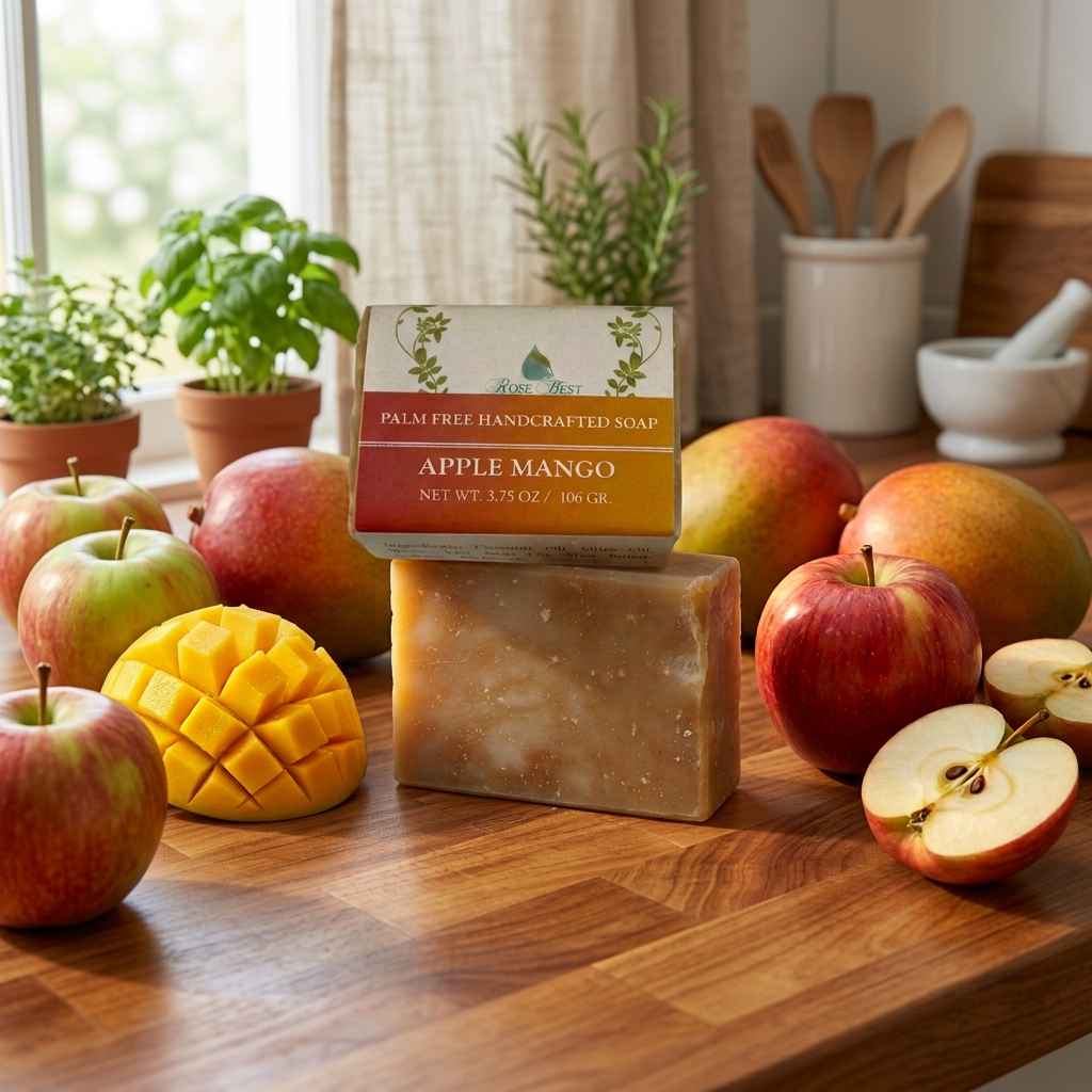Apple Mango Soap | Fall Collection | Rose Best
