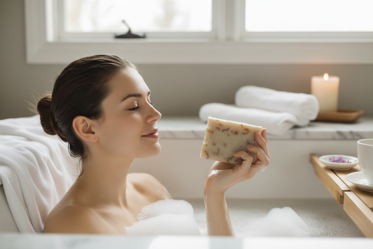 Lilac soap (Handcrafted)