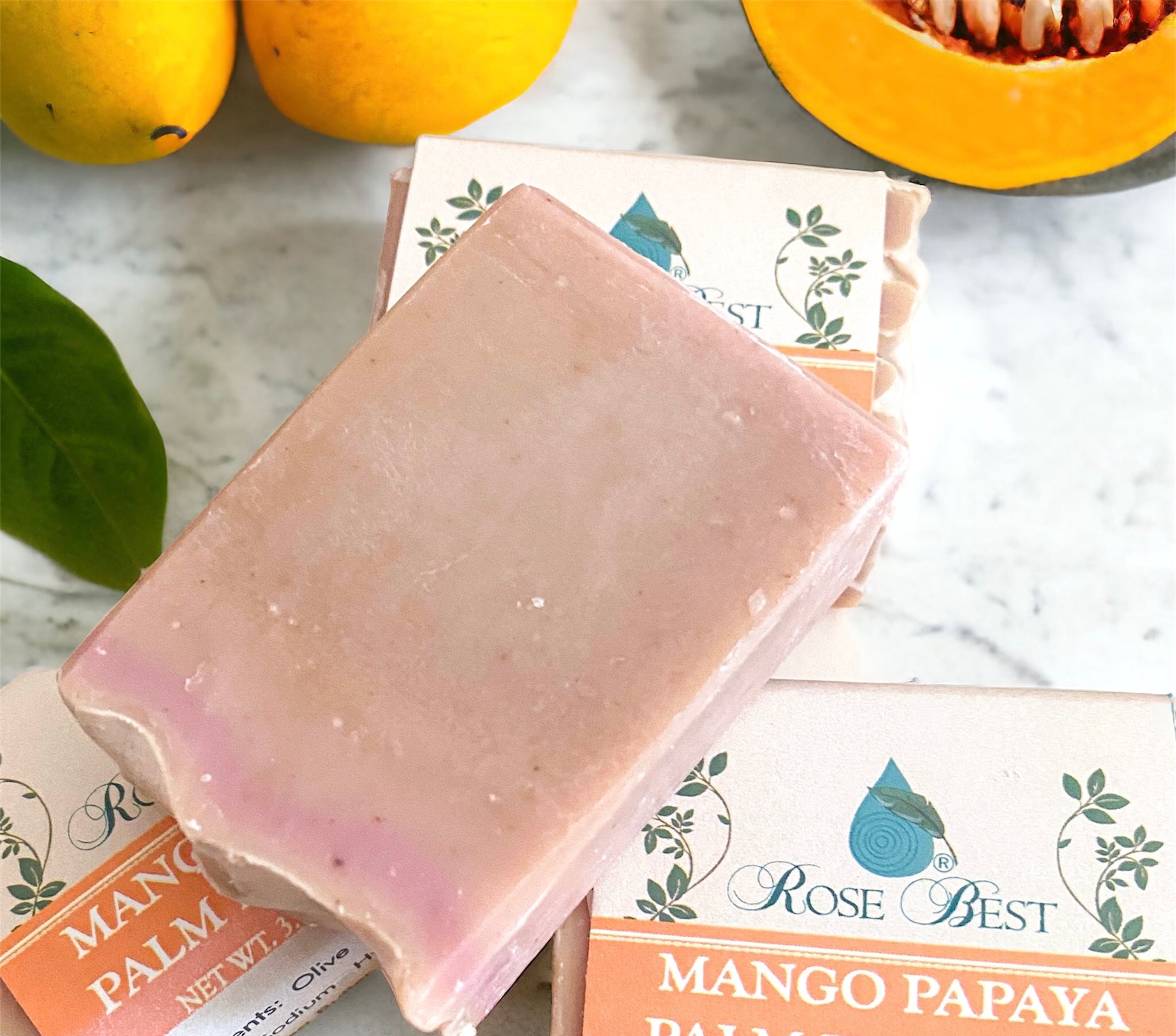 Mango Papaya Soap (Handcrafted)