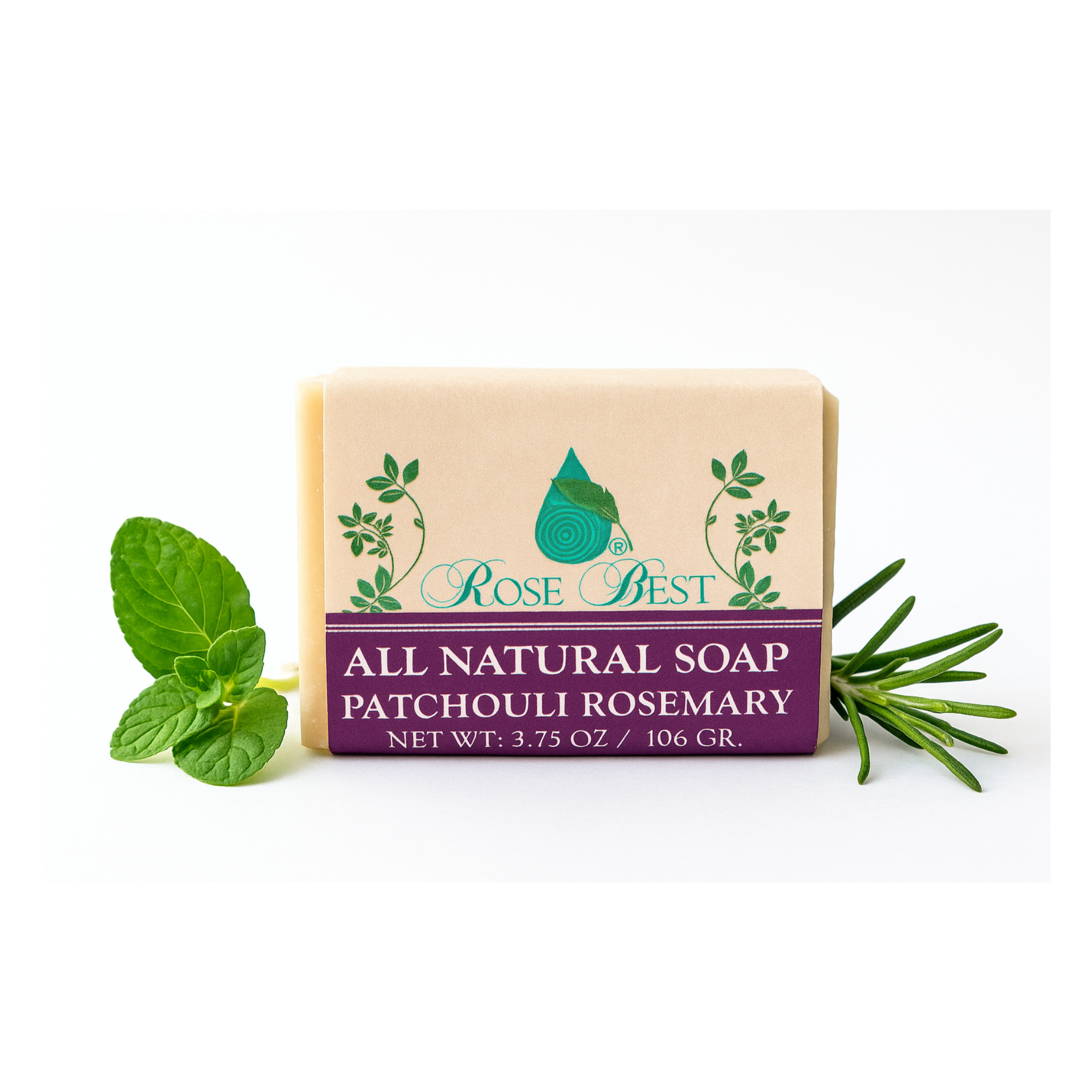 Patchouli Rosemary - All Natural Soap