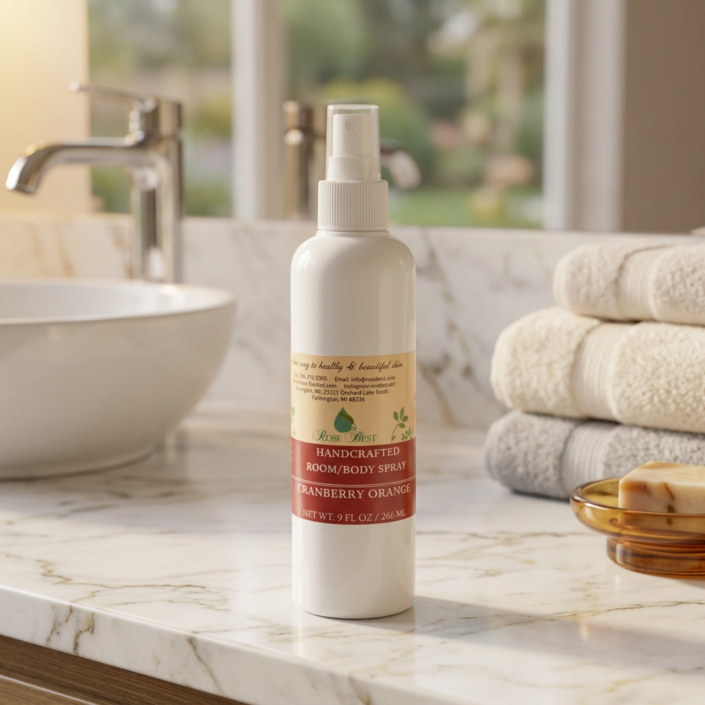 Cranberry Orange Room and Body Spray | Alcohol Free | Rose Best| Fall Collection