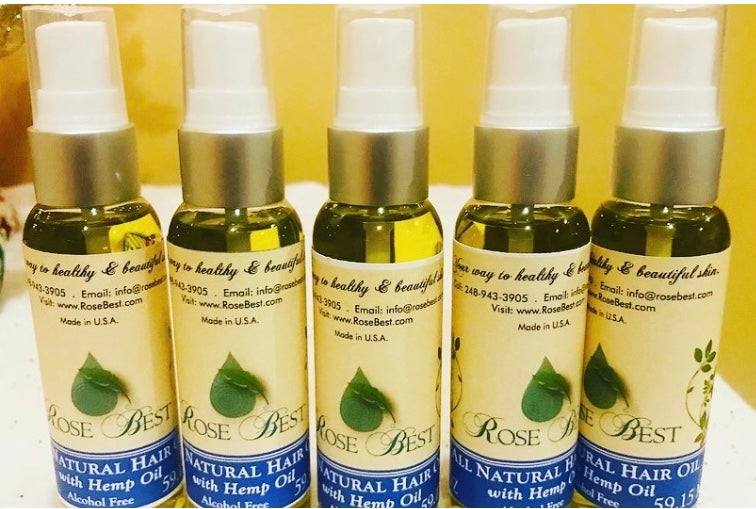 All Natural conditioning Hair oil