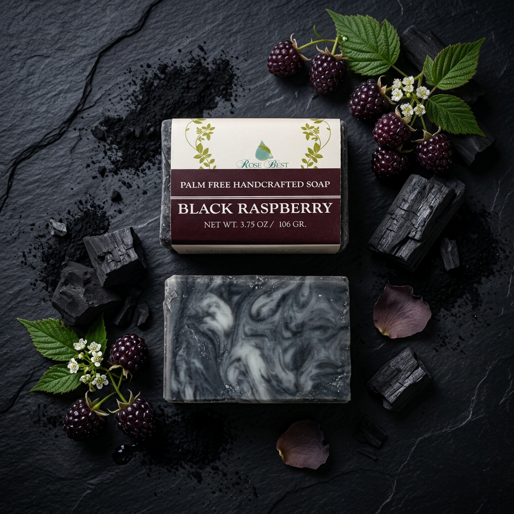 Black Raspberry Soap | Fall Collection | Rose Best