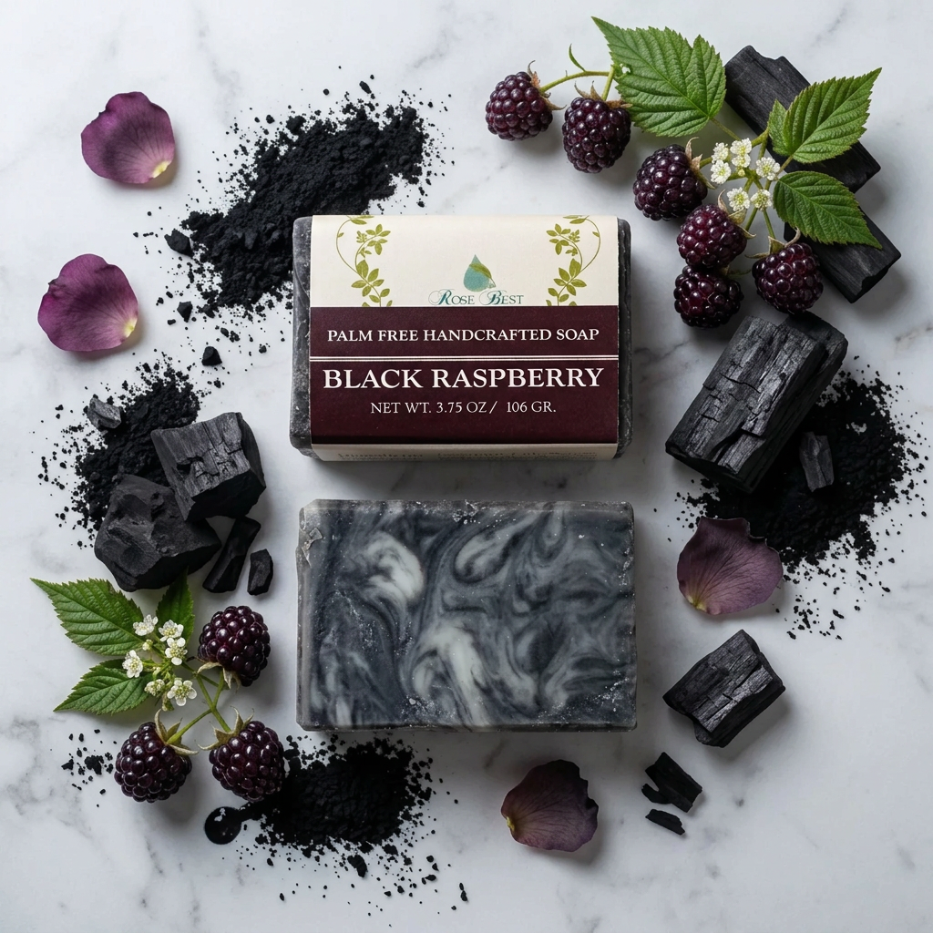 Black Raspberry Soap | Fall Collection | Rose Best