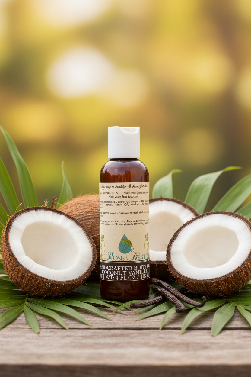 Handcrafted Natural Body Oil