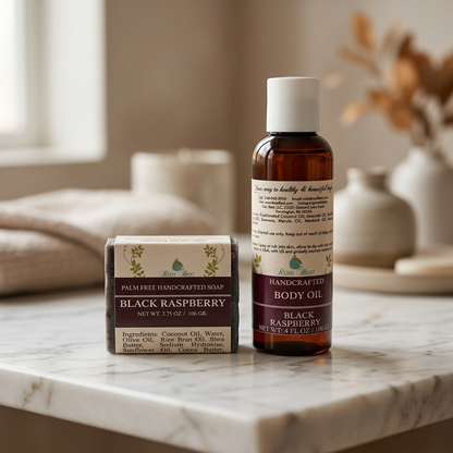 Black Raspberry Soap | Fall Collection | Rose Best