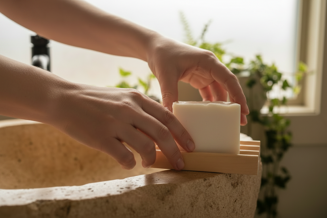 Alder Wood Soap dish