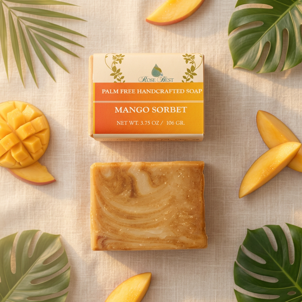 Mango Sorbet Soap | Fall Collection | Rose Best