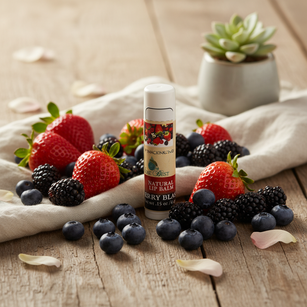 Berry Blast Lip Balm (All Natural)