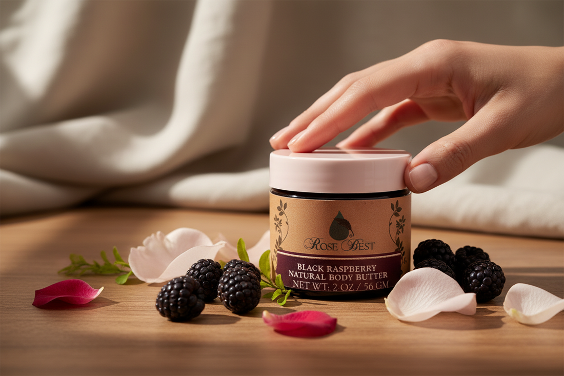 Black Raspberry Body Butter (Handcrafted)