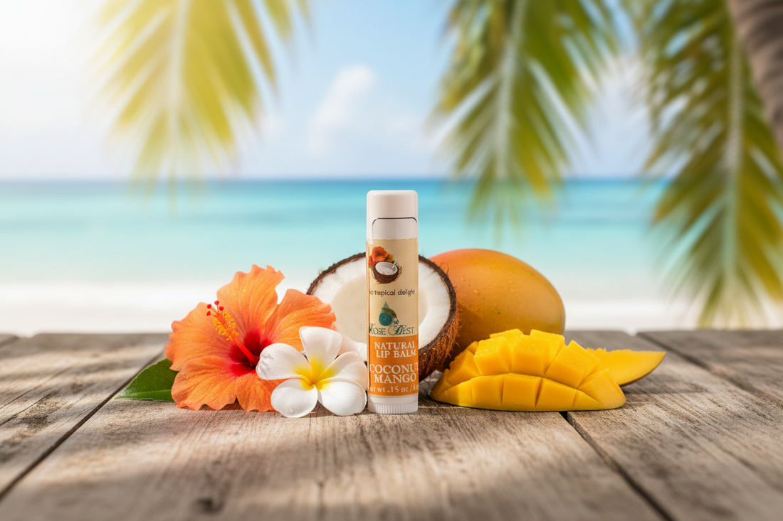 Coconut Mango Lip Balm (All Natural)