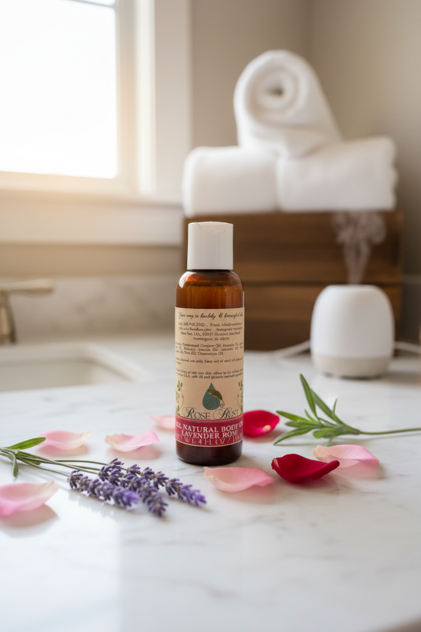 Handcrafted Natural Body Oil