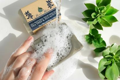 Tea tree and eucalyptus soap (All Natural)