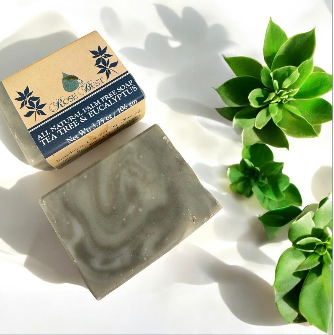 Tea tree and eucalyptus