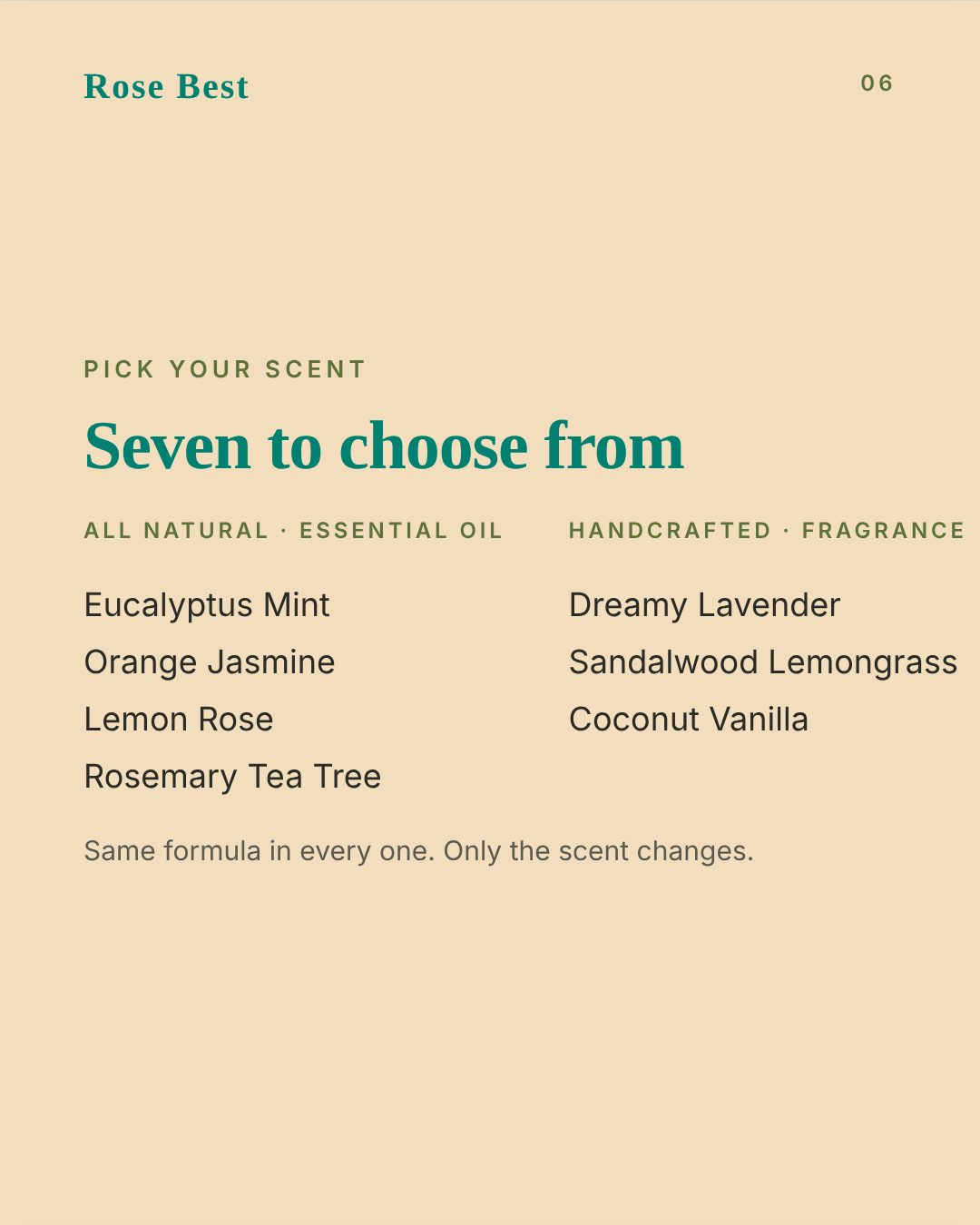Natural Deodorants