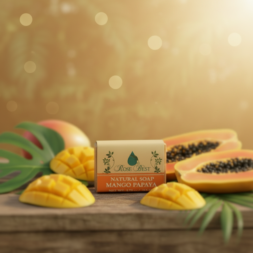 Mango Papaya Soap (Handcrafted)
