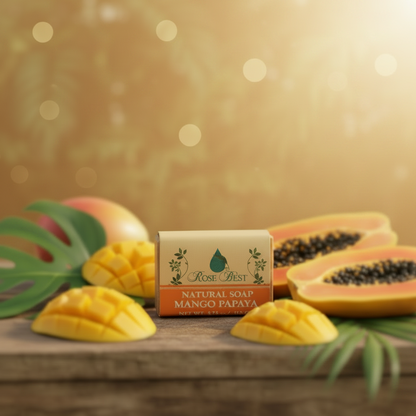 Mango Papaya Soap (Handcrafted)