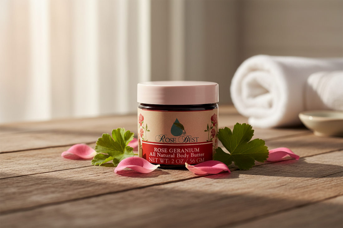 Rose Geranium -  All Natural Body Butter