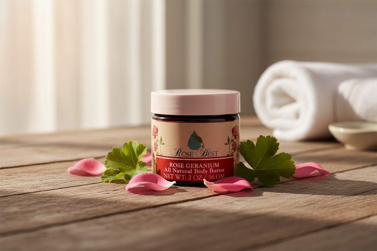 Rose Geranium -  All Natural Body Butter