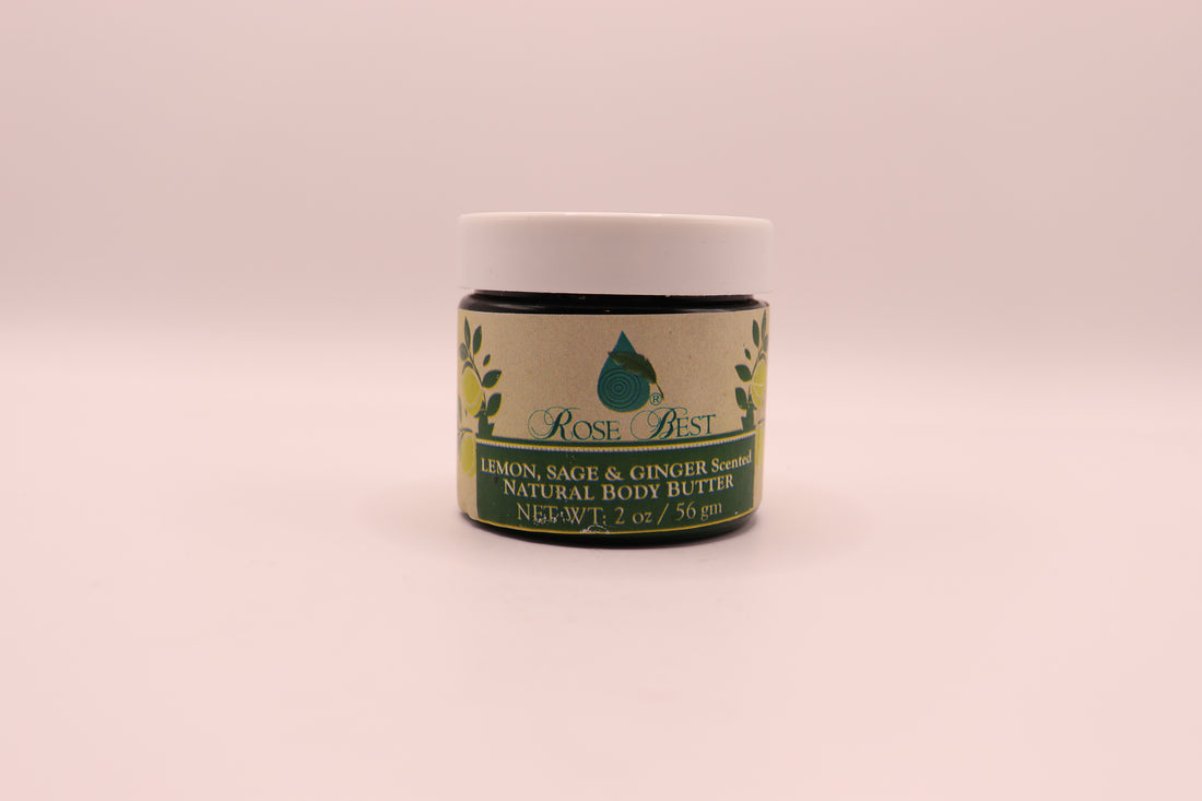 Lemon Sage and Ginger- All Natural Body Butter