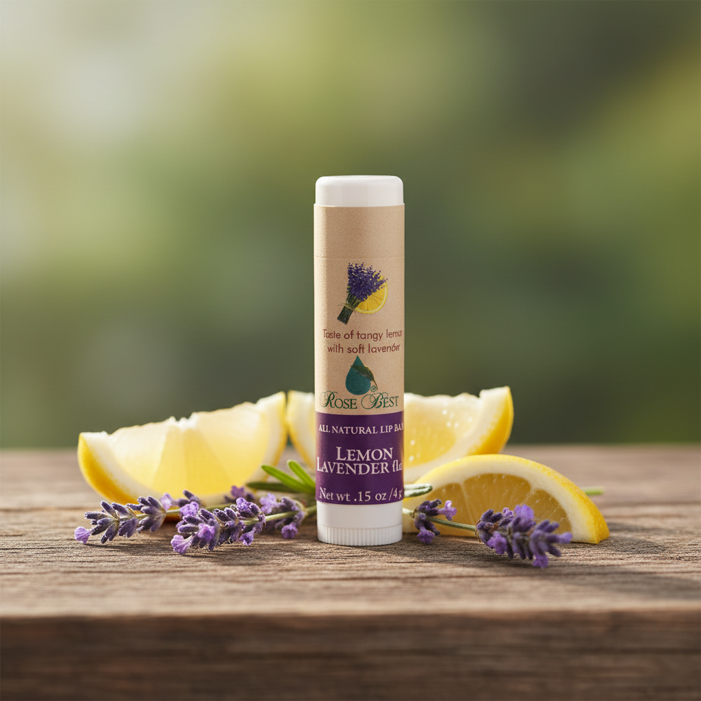 Lemon Lavender Lip Balm (All Natural)