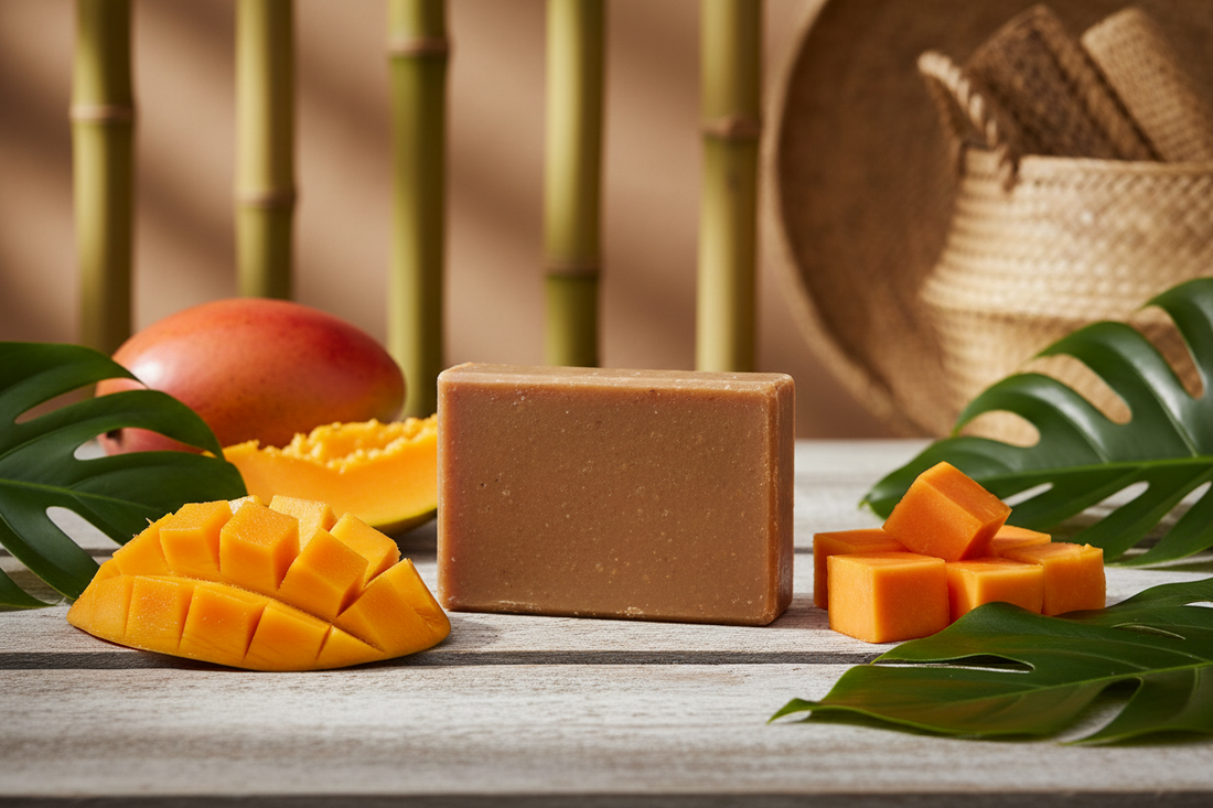 Mango Papaya Soap (Handcrafted)