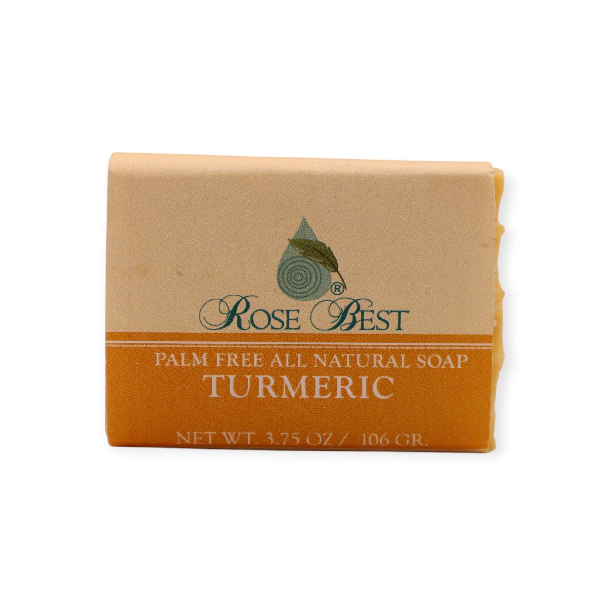Natural turmeric soap