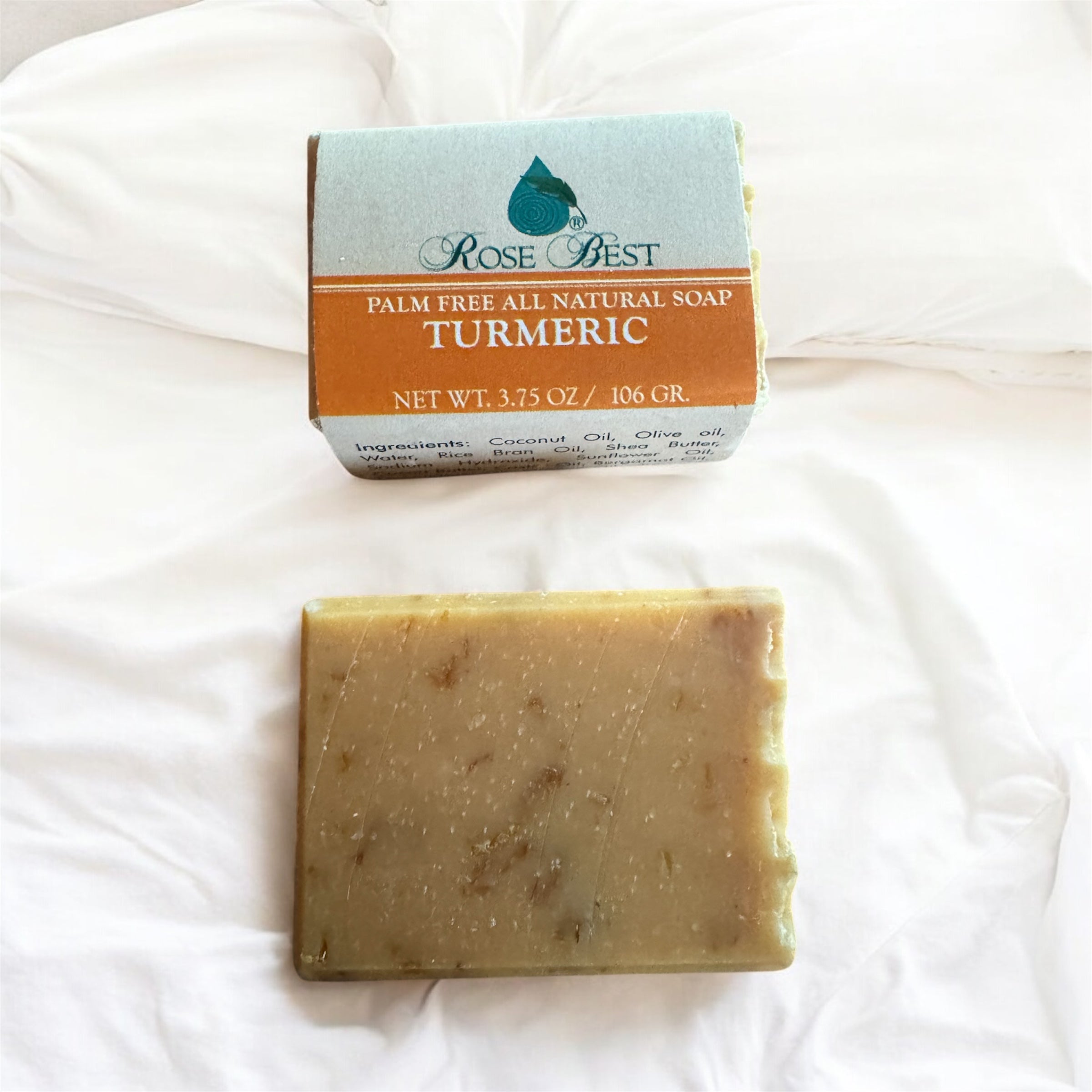 Turmeric soap for a brighter skin