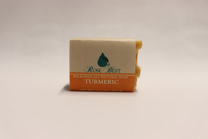 Natural turmeric soap that does not stain clothes