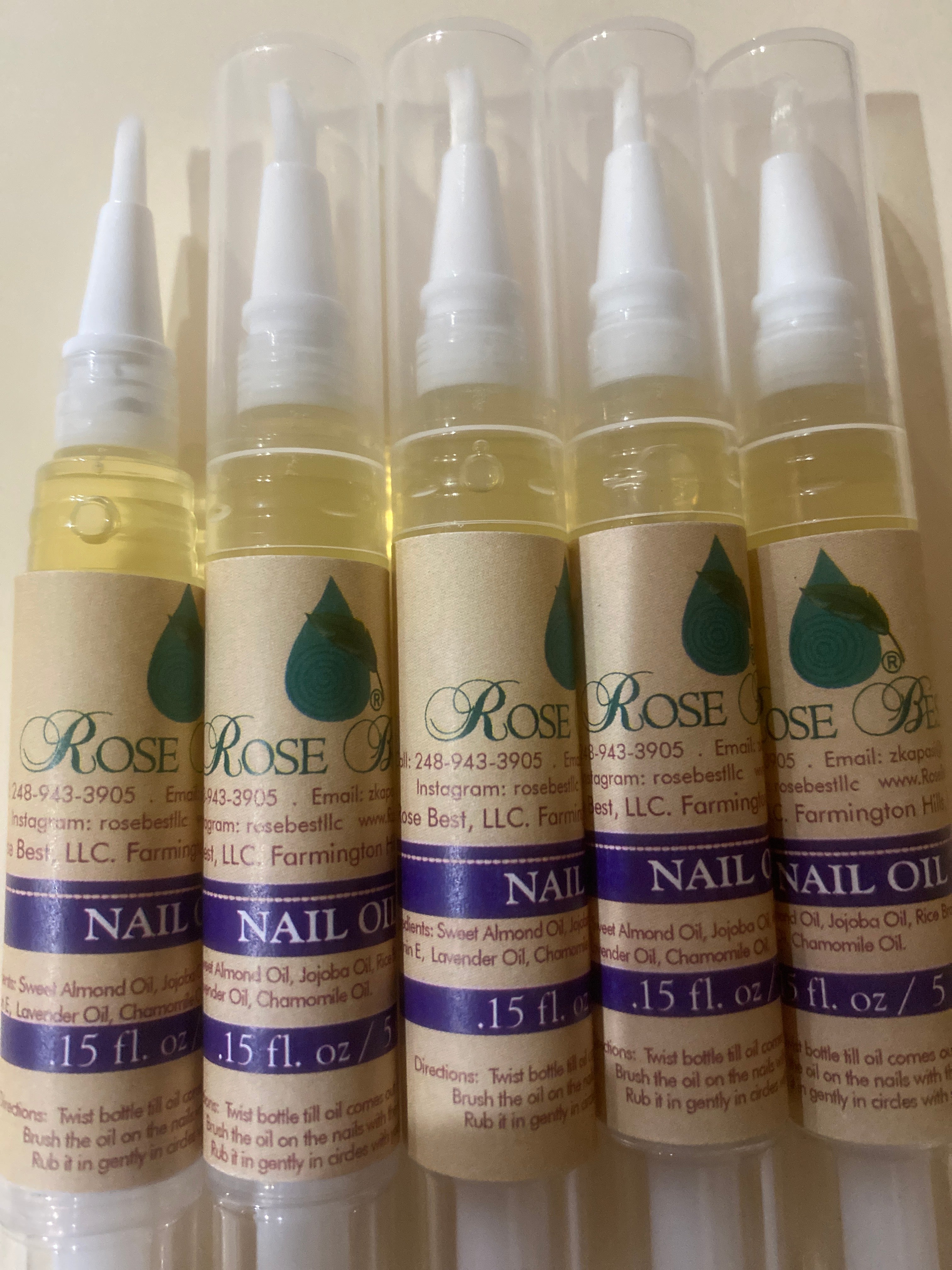 All Natural Nail Oil